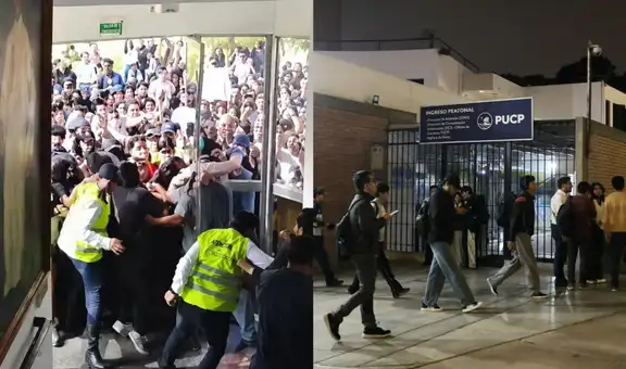 Estudiantes de PUCP acusan criminalización de protestas y rechazan versión de violencia durante toma del Rectorado