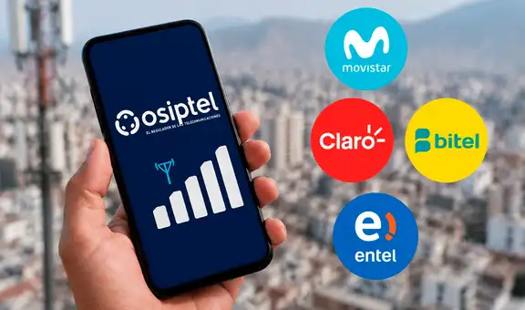 Osiptel publica ranking de cobertura móvil en Perú 2025: ¿qué operadora lidera y cómo se posicionan las demás empresas en el país?