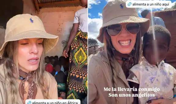 Alejandra Baigorria confiesa su deseo de adoptar a niña africana tras conmoverse por su situación: “Me la llevaría conmigo”
