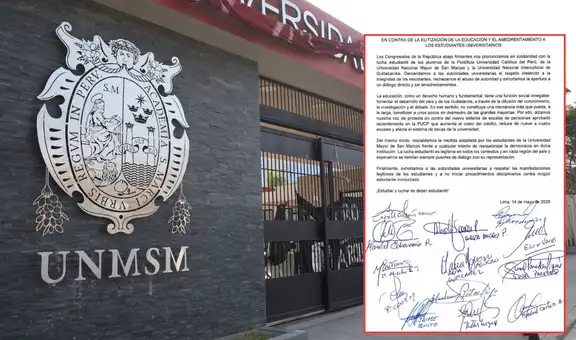 Bancadas de izquierda respaldan protesta universitaria contra alza de pensiones y reelección de autoridades