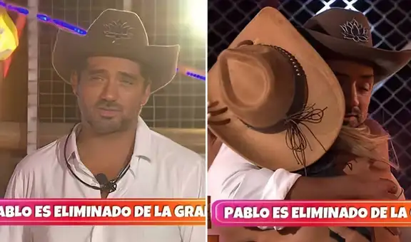 Pablo Heredia se quiebra al ser eliminado de 'La Granja VIP Perú' tras perder en votos contra Gabriela Herrera: "Tenía ganas de salir"