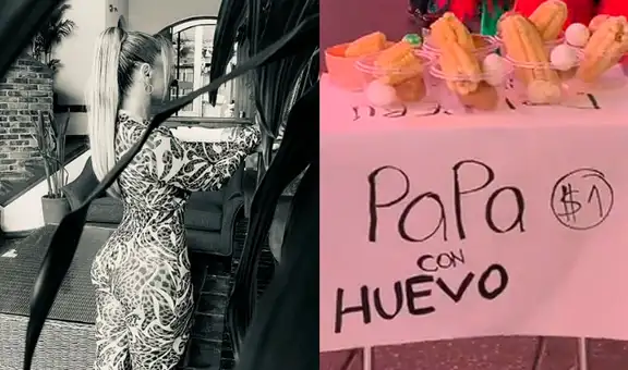 Querida conductora peruana se alejó de la televisión y ahora sorprende al 'vender' papa con huevo en Estados Unidos: "A solo 1 dólar"