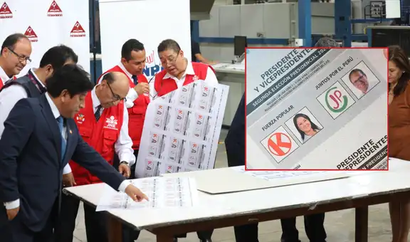Elecciones 2026: así será la cédula de votación para la segunda vuelta entre Keiko Fujimori y Roberto Sánchez