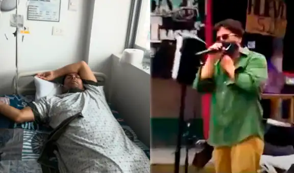 Querido cantante peruano es operado de emergencia por dura enfermedad y hace sensible confesión: "Estoy vivo gracias a Dios"