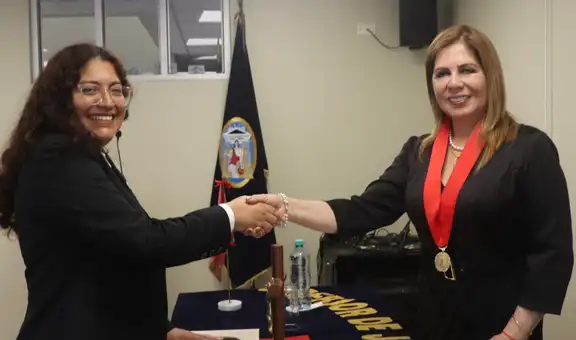 Jackqueline Colmenares juró como jueza supernumeraria del Juzgado Civil de Chepén