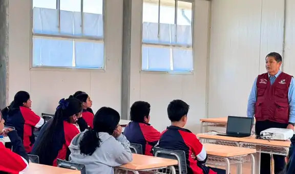 Previenen a alumnos de Chuquibamba sobre infracciones penales
