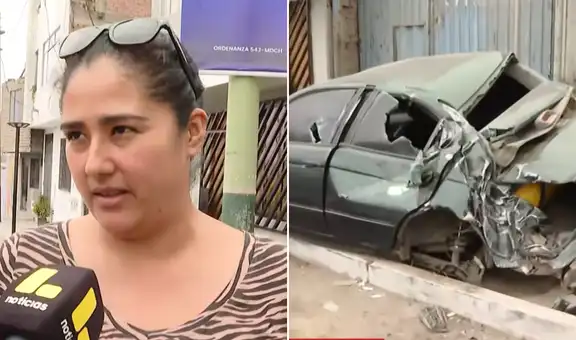 Dueña de auto destruido en choque de tanque de la ONU, exige que asuman daños: "Nadie me da respuesta"