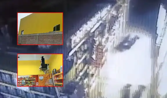Ladrones roban S/200.000 de la bóveda de supermercado Metro en Piura: abrieron un hueco en la pared de una casa contigua para entrar