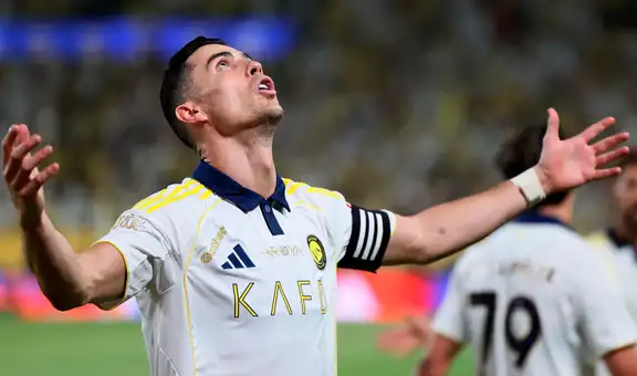 ¡Cristiano Ronaldo ganó su primer título en Arabia Saudita! Al Nassr goleó 4-1 a Damac y se consagró campeón de la liga