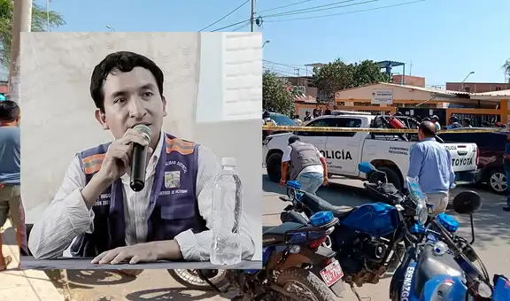 Piura: sicarios a disparos a alcalde del distrito de 26 de Octubre, Víctor Hugo Febre