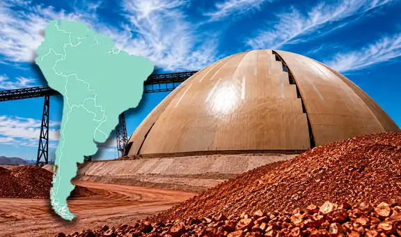 Un país de Sudamérica construye un domo gigante para dominar el mundo del cobre con US$4.400 millones: operaría desde 2027