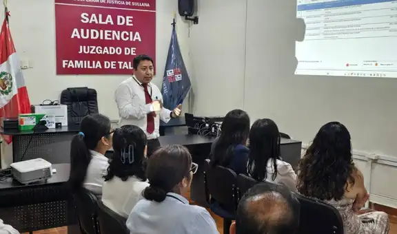 Se capacitaron a Órganos Jurisdiccionales que implementarán el Expediente Judicial Electrónico en Tenencia, régimen de visitas