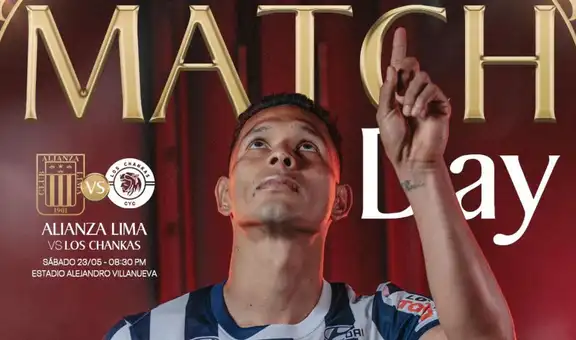 ¿A qué hora juega Alianza Lima vs Los Chankas EN VIVO HOY por la Liga 1 2026?