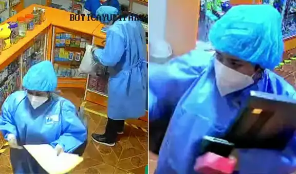 Fingieron ser personal del Minsa para simular inspección y robar botica en Cajamarca