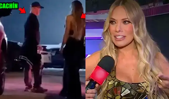 Exfigura de 'Esto es guerra' es captada muy feliz con Carlos Alcántara en concierto y 'saca pica' a Laura Huarcayo: "Me invitó primero"