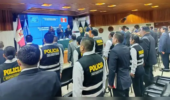 Perú fortalece la lucha contra la extorsión, el secuestro y el sicariato