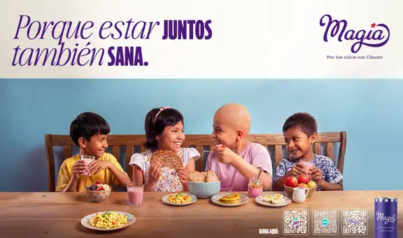 Magia lanza su colecta 2026 “La magia de estar juntos” para apoyar a niños con cáncer en Perú