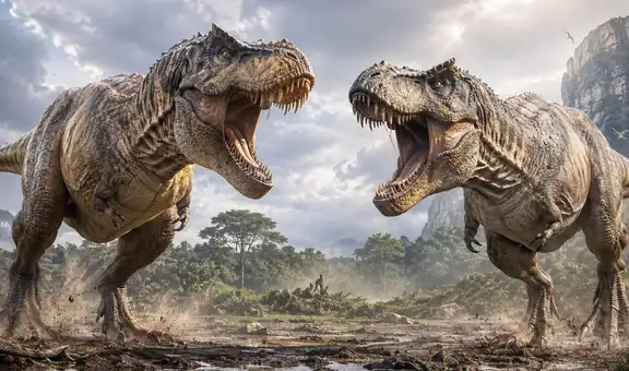 Científicos resuelven el enigma de los brazos pequeños del tiranosaurio rex y todo fue culpa de su enorme cabeza