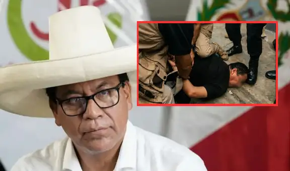 Resguardo de Roberto Sánchez detiene a hombre armado durante mitin en Huaral