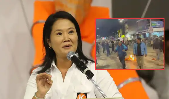 Rechazo masivo a Keiko Fujimori en Huancayo: PNP usa bombas lacrimógenas para dispersar a manifestantes