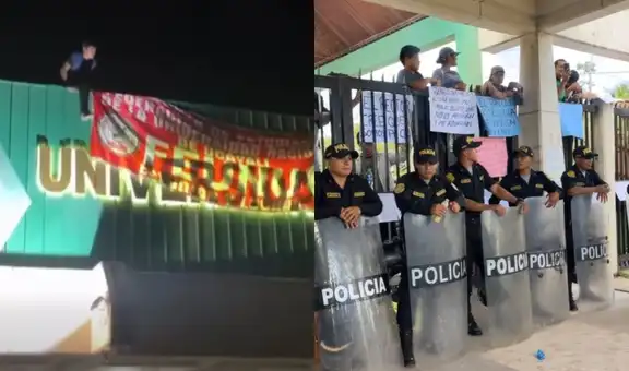 Toman la Universidad Nacional de Ucayali y anuncian protesta indefinida: “Si no nos ven, nunca cambia nada”