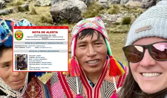 PNP busca a turista de EE.UU. reportada como desaparecida en Cusco desde febrero: padre afirma que estuvo alojada en Valle Sagrado de los Incas