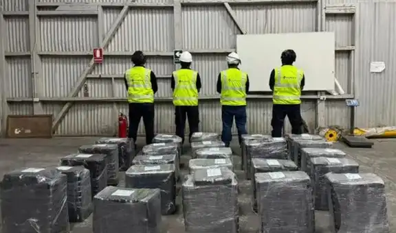 Paita: Hallan más de 900 kilos de cocaína en una nave