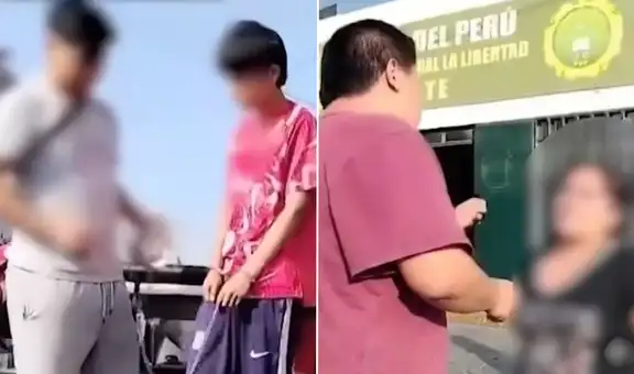Madre rompe en llanto al confrontar a su hijo de 17 años detenido por presunta extorsión en Trujillo: “Te he criado con mi alma”