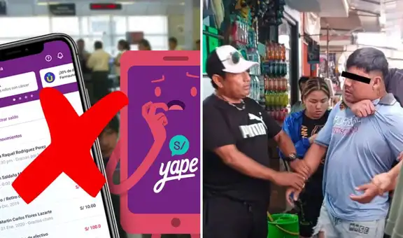 Yape falso: Comerciantes detienen a hombre que buscaba engañarlos con pagos y transferencias fraudulentas