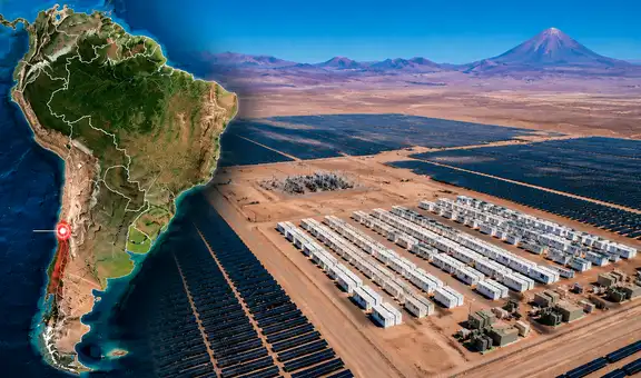 El desierto más árido del mundo impulsa el mayor proyecto energético de América Latina: planta solar y de baterías de casi US$500 millones