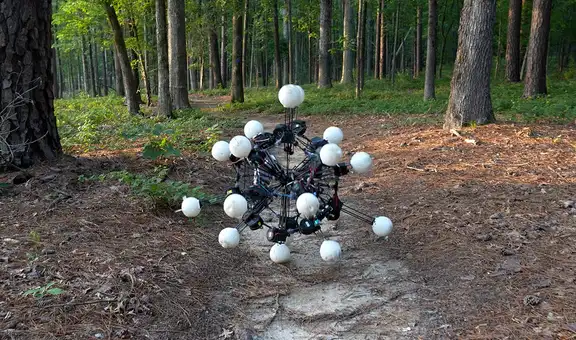 Con 20 patas para trepar paredes y moverse entre árboles: científicos crean el cuerpo ideal para un robot