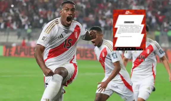 Selección Peruana sufre baja para disputar amistosos ante Haití y España: Miguel Araujo fue desconvocado por lesión