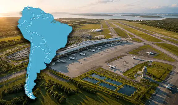 El megaaeropuerto al nivel del mar que un país de América Latina planea construir por más de US$1.700 millones: estaría listo en 2034