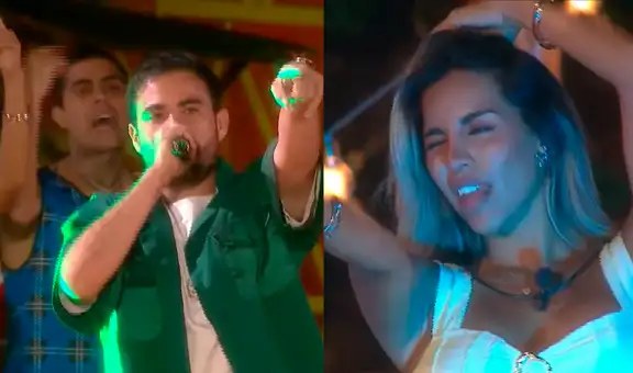 Gabriela Herrera y su exnovio César BK se ven las caras en ‘La granja VIP Perú’ tras potente indirecta del cantante contra la bailarina