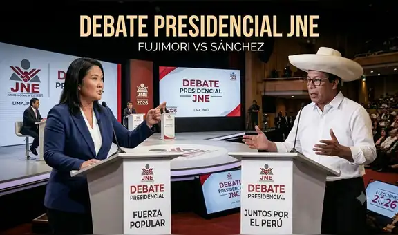 Debate Presidencial 2026 entre Keiko Fujimori y Roberto Sánchez: ¿Cuáles son los temas y cuánto durará cada bloque?