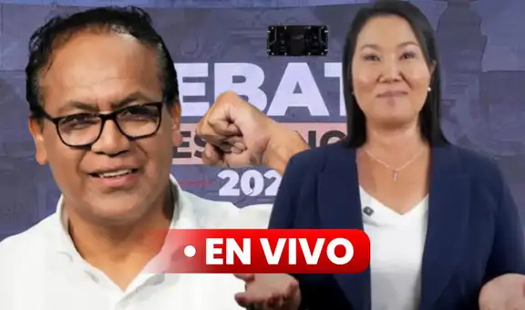 Debate Presidencial 2026 EN VIVO: Roberto Sánchez y Keiko Fujimori se enfrentan esta noche