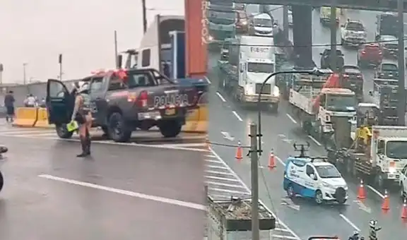 Fatal accidente en la Vía Evitamiento genera fuerte congestión vehicular a la altura de Acho: solo un carril quedó habilitado