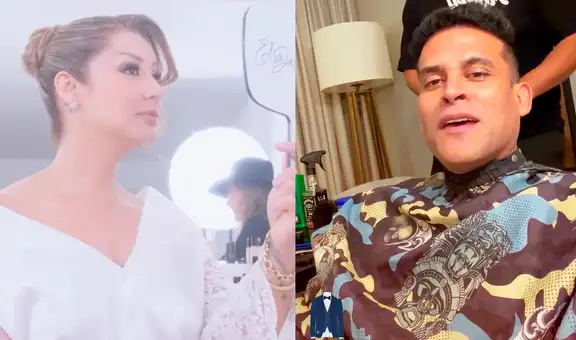 Christian Domínguez y Karla Tarazona viven difícil momento horas antes de casarse por la vía legal: “Es parte de nuestra vida”