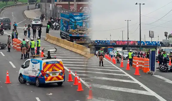 Fatal accidente deja dos fallecidos en Vía Evitamiento y genera fuerte congestión vehicular desde Acho