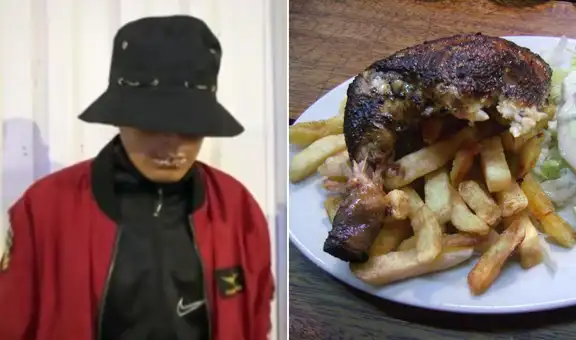 Trabajadores le queman la boca a menor por no pagar 1/4 de pollo a la brasa en Huancavelica