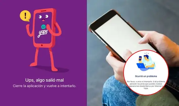 Usuarios reportan redes la caída la app del BCP y Yape: habrían problemas para hacer transferencias y pagos