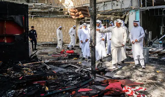 Régimen de Irán deja más de 60 heridos en ataque contra Kuwait, pero Trump insiste que la tregua está cerca