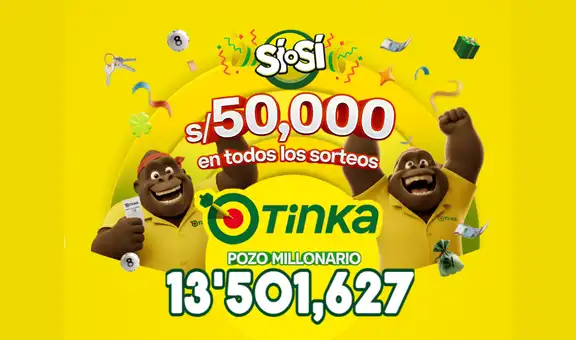 Resultados de La Tinka del miércoles 3 de junio: consulta los números ganadores, premios del Pozo Millonario, boliyapa, S/50.000 y más