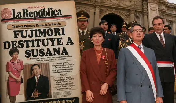 Fujimori ofreció plata a Susana para que no se vaya de Palacio