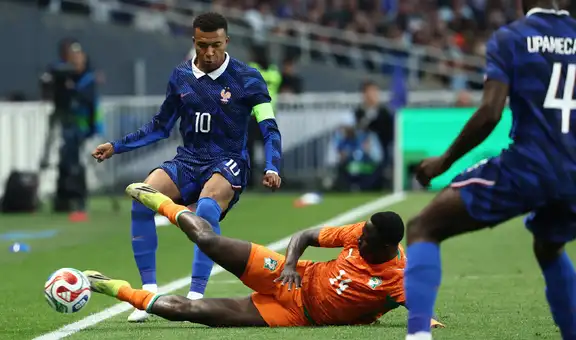 La selección de Francia dejó muchas dudas en su amistoso frente a Costa de Marfil y cayó 1-2 en Nantes