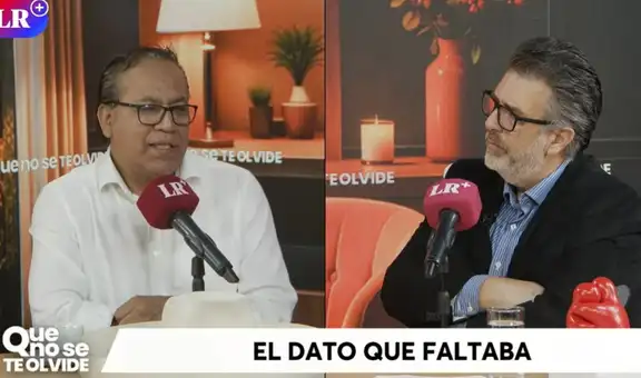 Roberto Sánchez: "Yo andaba amenazado por Sendero Luminoso"