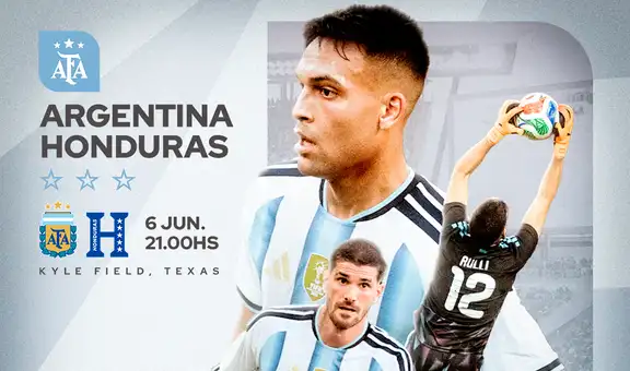 Argentina vs Honduras EN VIVO HOY: Transmisión partido amistoso previo al Mundial 2026 vía DirecTV