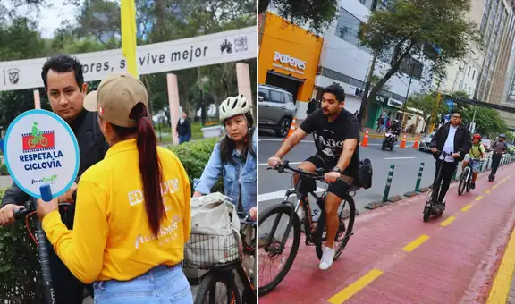 ¡Atención conductores! Bicimotos y vehículos eléctricos no podrán transitar por ciclovías de Miraflores