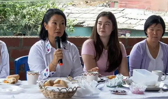 Keiko Fujimori no descarta volver a denunciar irregularidades y espera que este sea su último desayuno electoral