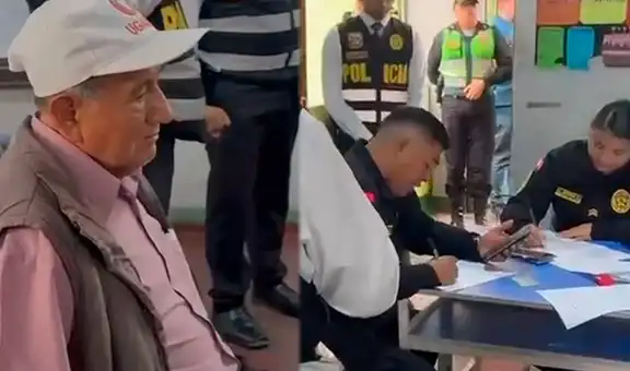Intervienen a adulto mayor por presunta invalidación de 93 cédulas de votación en colegio de Los Olivos